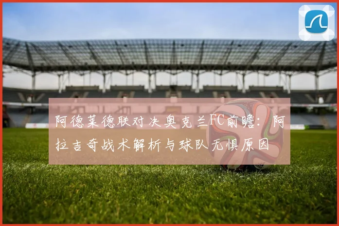 阿德莱德联对决奥克兰FC前瞻：阿拉吉奇战术解析与球队无惧原因